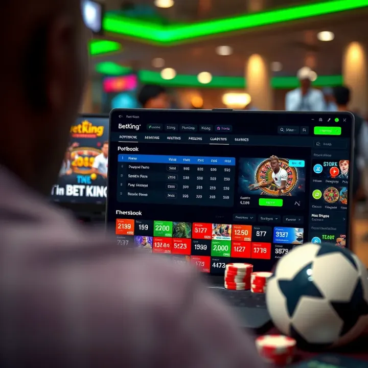 Graphic showing football statistics and analytics on a digital screen