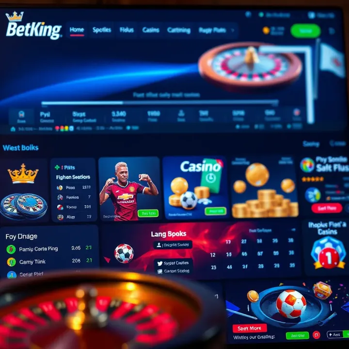 Illustration of diverse sports icons surrounding a calculator symbolizing various bet types