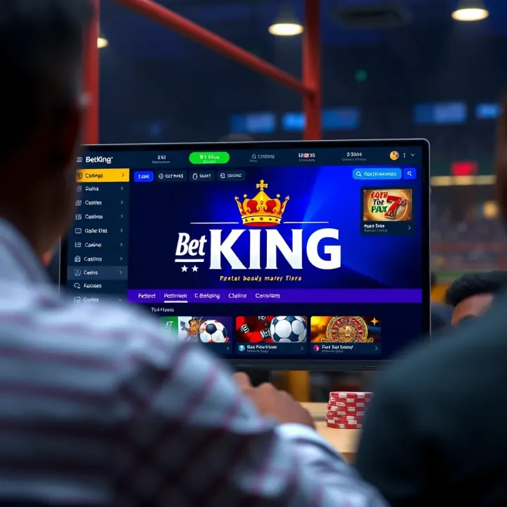 Verification confirmation screen on BetKing platform with success message