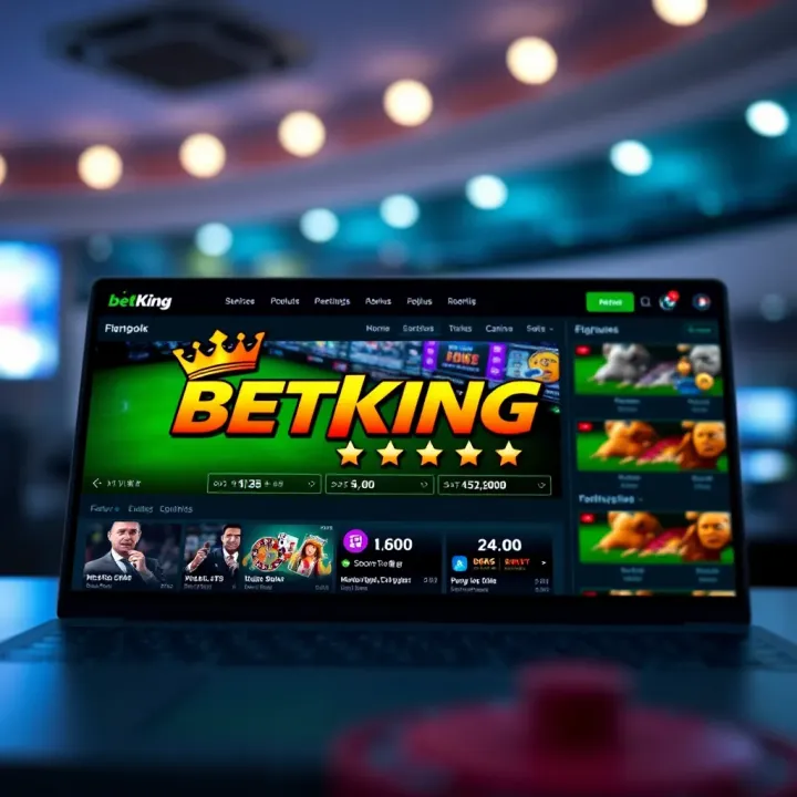 Secure payment options and betting markets available on BetKing mobile app