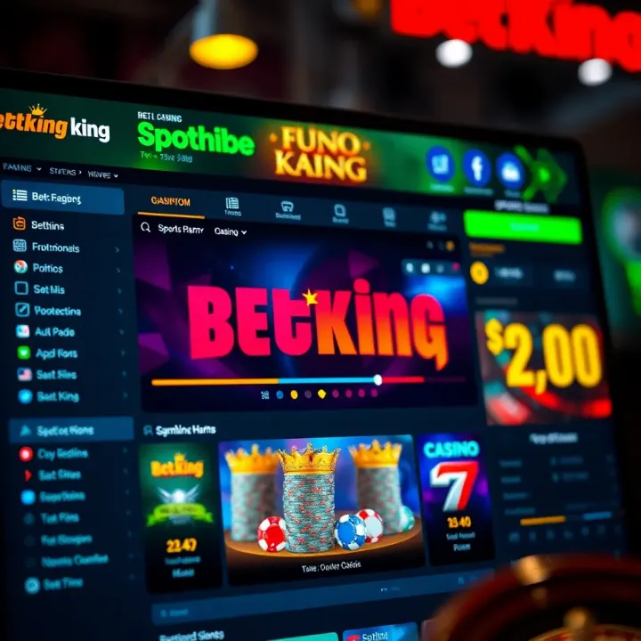 BetKing Betslip Interface Displaying Sports Betting Options BetKing betting platform interface showing betslip with multiple sports options
