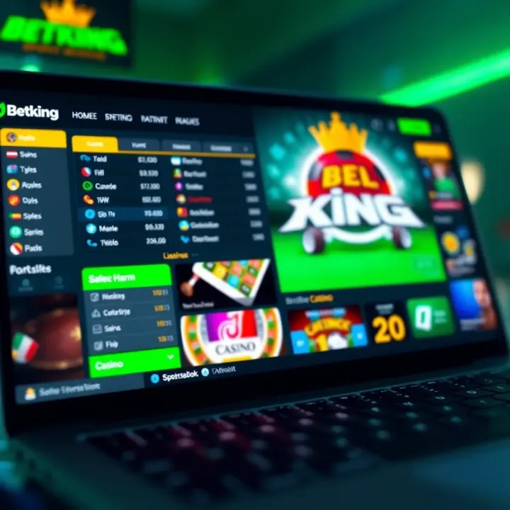 Various communication methods for BetKing customer assistance including phone and live chat