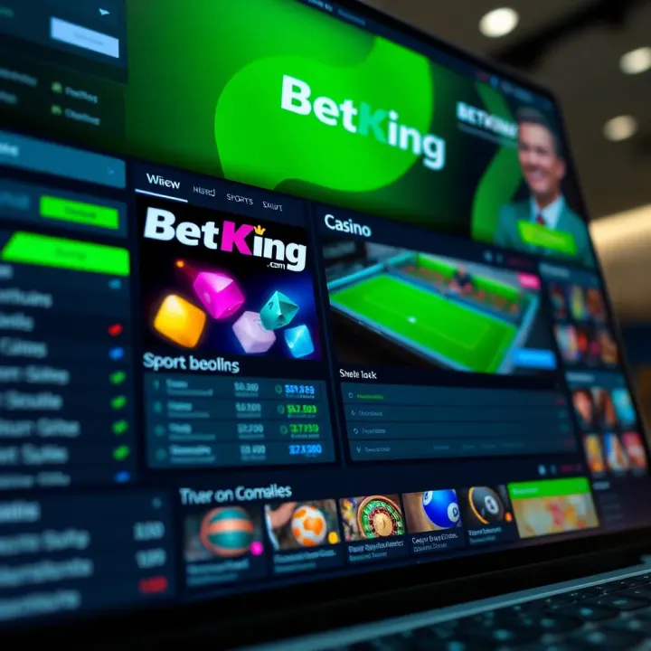 BetKing customer service interface showing email support options