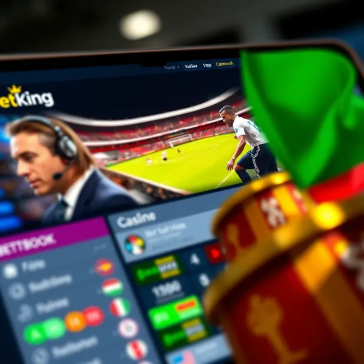 Customer service representative assisting a BetKing user with account recovery via chat support