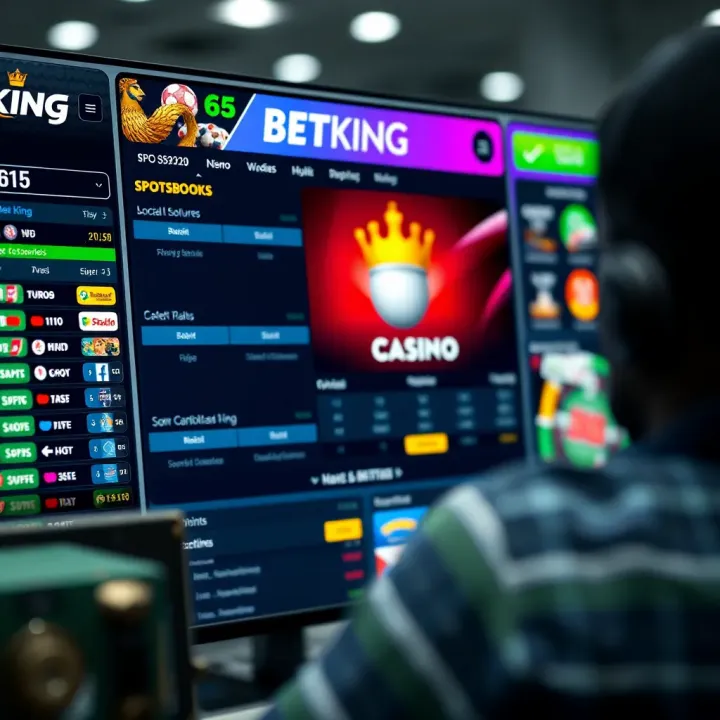 BetKing Payment Methods Available for Deposits in Nigeria User interface showing various payment options available on BetKing platform