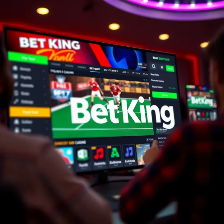 Illustration of coins and jackpots representing winnings from free spins on BetKing platform