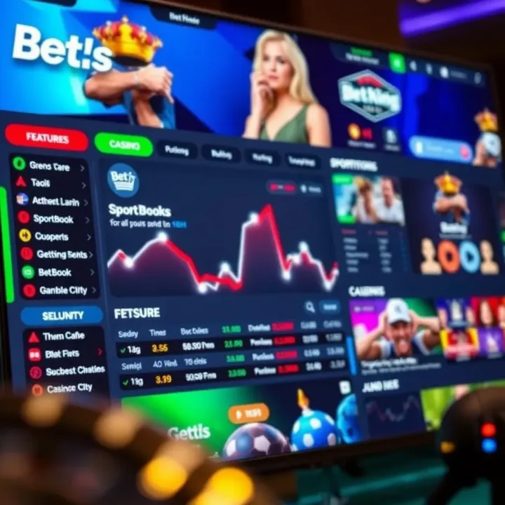 Illustration of a strategic betting plan with data analysis and responsible gaming icons