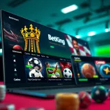 Smartphone screen displaying the BetKing login interface with Nigerian-themed background
