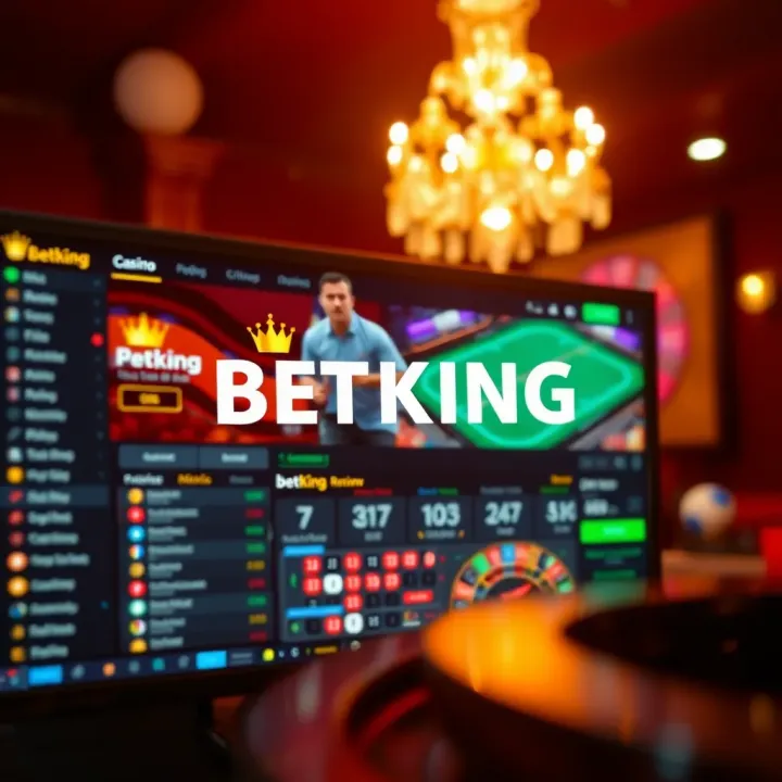 Mobile phone displaying BetKing sports betting options with low data usage