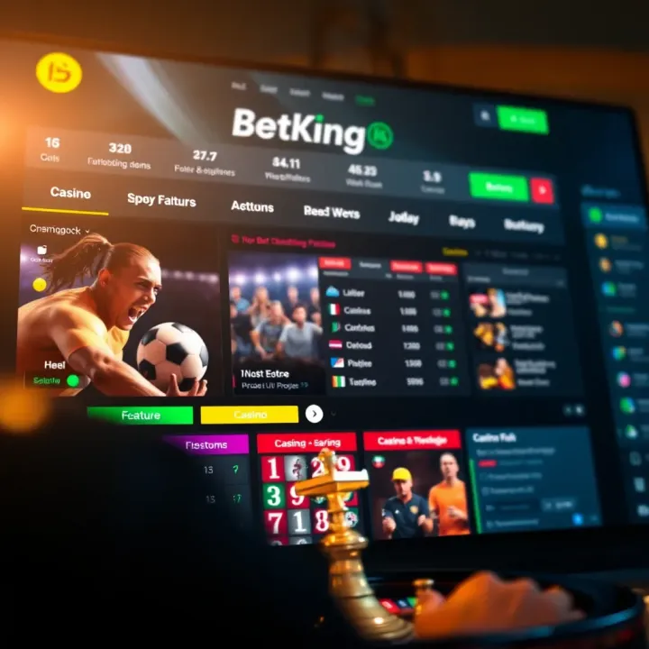 Graph illustrating BetKing's market impact and competition within Cameroon's gambling industry
