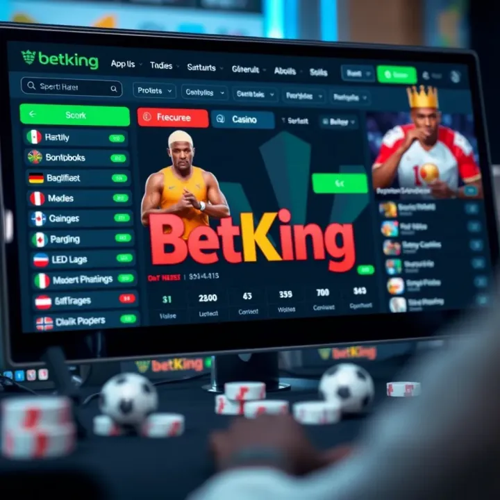 User registration interface on the BetKing Mobile Lite app