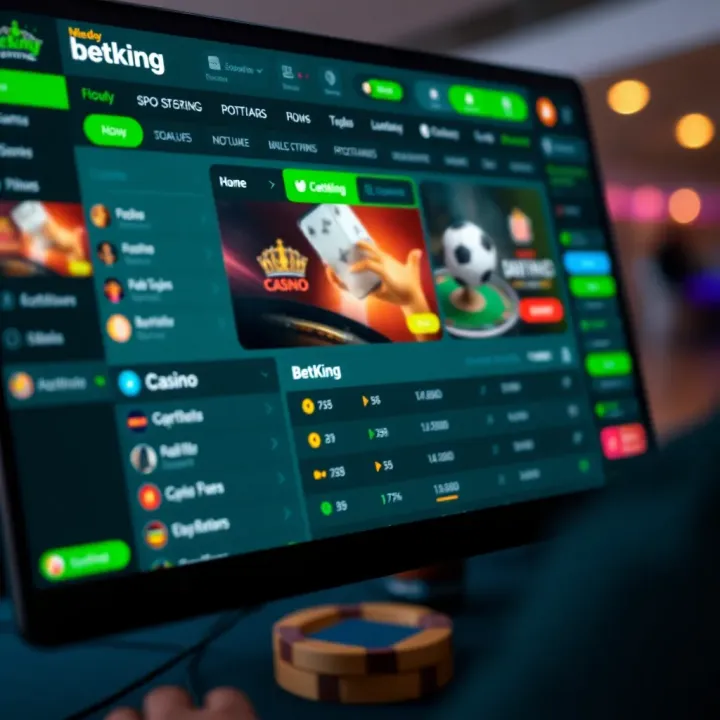 Secure payment methods available on BetKing NG app with icons for mobile money and bank transfers
