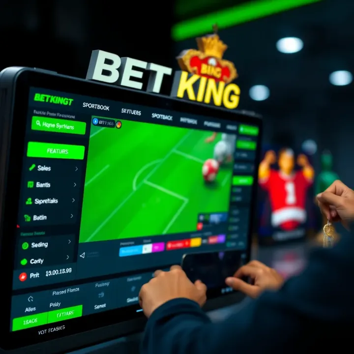 User entering promo code on BetKing Nigeria mobile platform