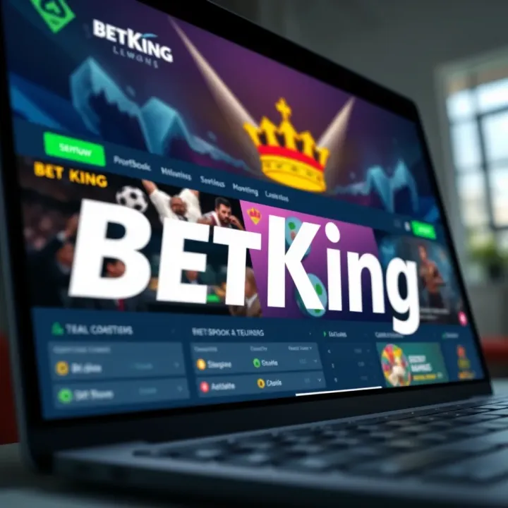 BetKing Shop Funds Deposit and Betting Interface User interface showcasing how to deposit funds and place bets on BetKing platform