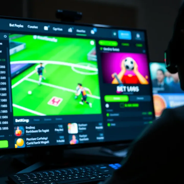 Graphic showing comparison of sports betting promotions in Nigeria highlighting BetKing's weekend offer