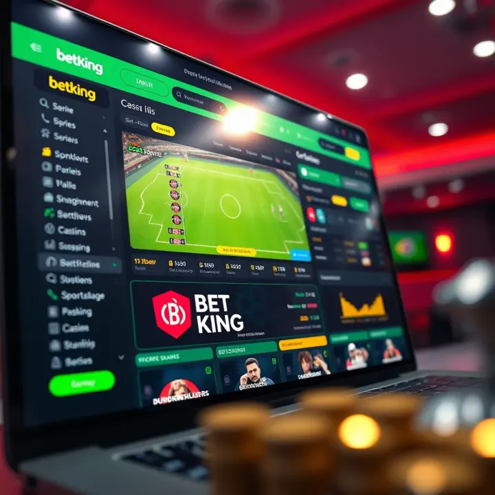 Online sports betting platform showing various football match odds and betting options