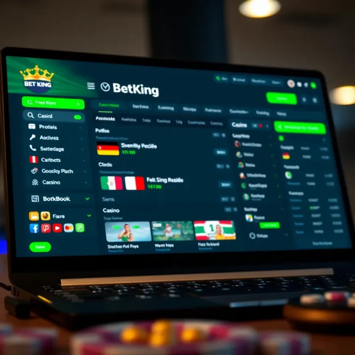 Screenshot showing BetKing coupon code on a mobile device screen