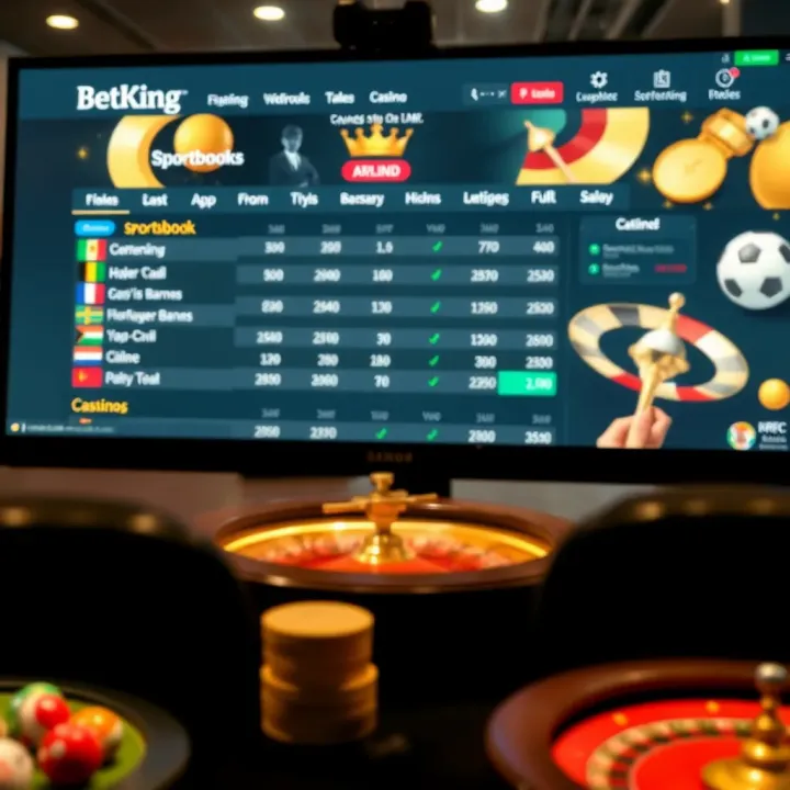 BetKing App Login Interface on Mobile Device Mobile screen showing BetKing app login page with username and password fields