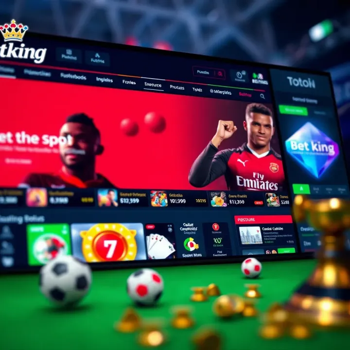 Mobile phone displaying BetKing app interface with airtime deposit options
