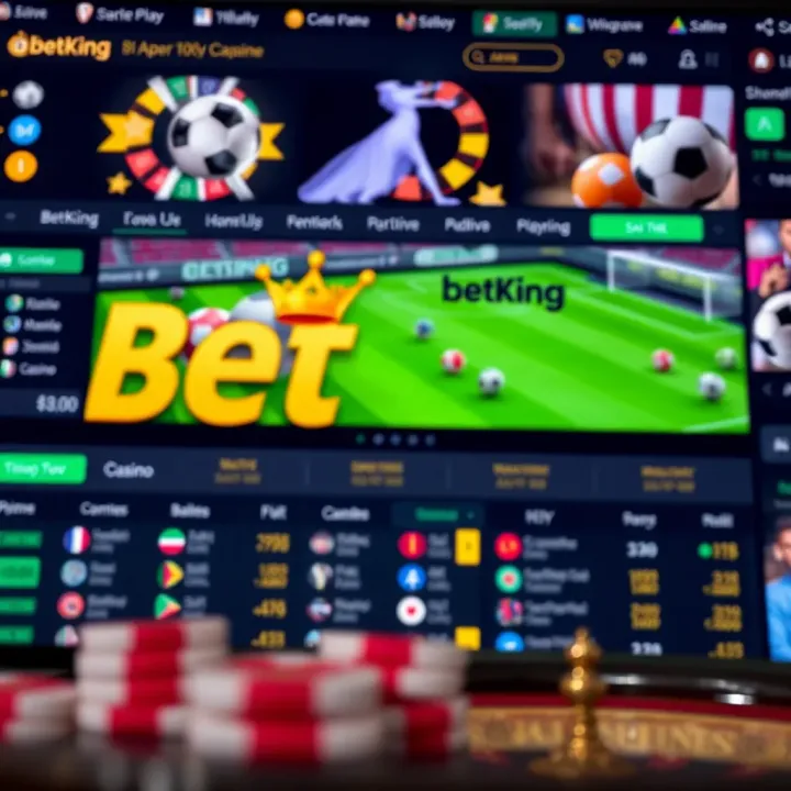 BetKing Account Registration Interface Mobile phone displaying BetKing registration page