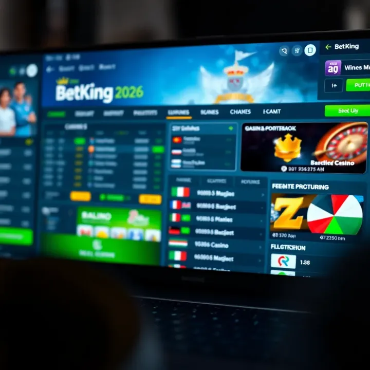 User managing multiple bets on BetKing platform with highlighted potential winnings