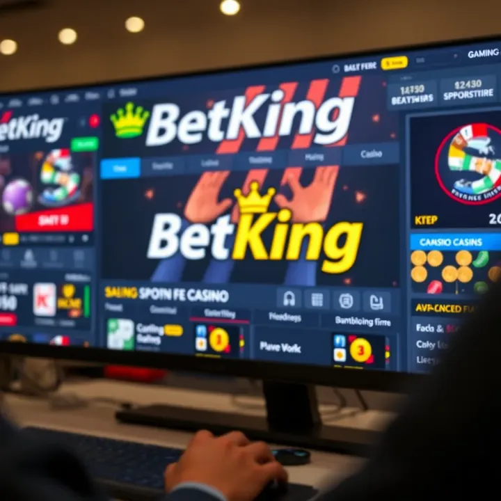 Comparison of old mobile interface and new BetKing Shop homepage on smartphone screens