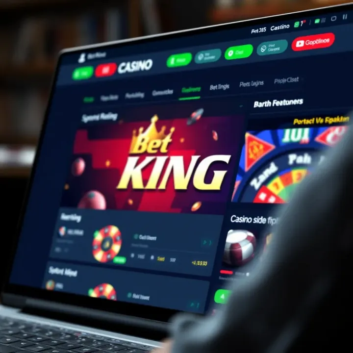Smartphone showing payment failure alert on BetKing betting application