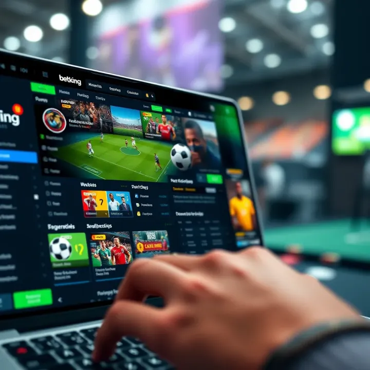 BetKing credit card features and benefits illustrated with symbols and icons