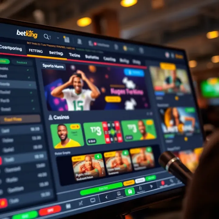 Secure online payment options available on BetKing platform for Nigerian users