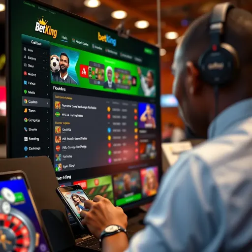 Overview of BetKing Account Status and Benefits Dashboard showing different BetKing account statuses and their benefits