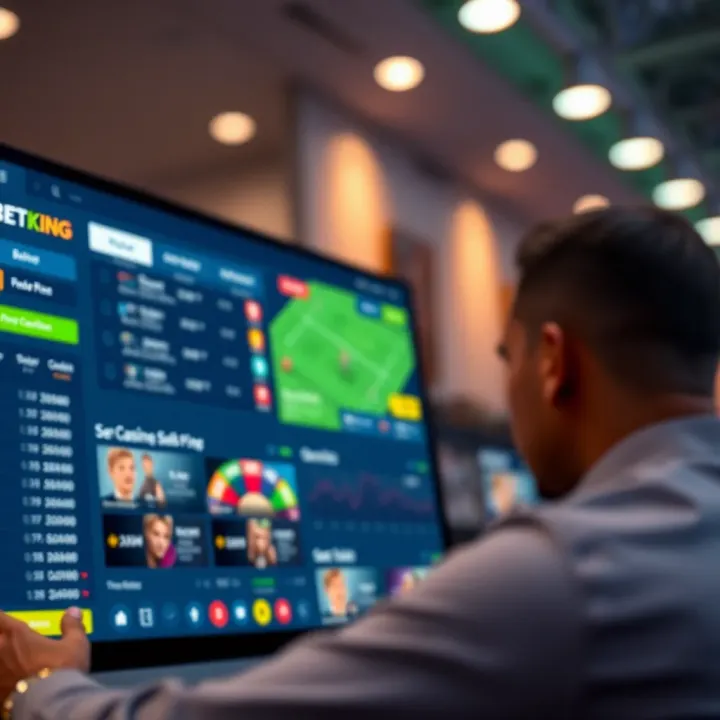 Navigating BetKing Livescore Platform for Real-Time Sports Updates BetKing platform displaying live football scores and match details on a digital device